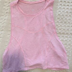 lululemon athletica Pink Tank Top cropped